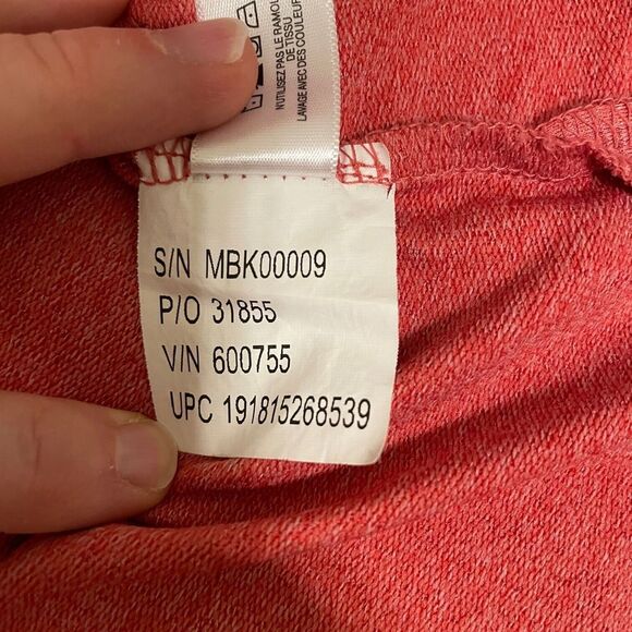 C-BUK Cutter&Buck Shirt Mens Size XL Red Jackson Crew Neck Long Sleeve Pockets - Picture 8 of 8